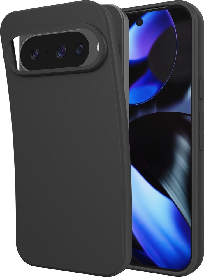 Just in Case Soft Design Google Pixel 10/10 Pro Back Cover Black front