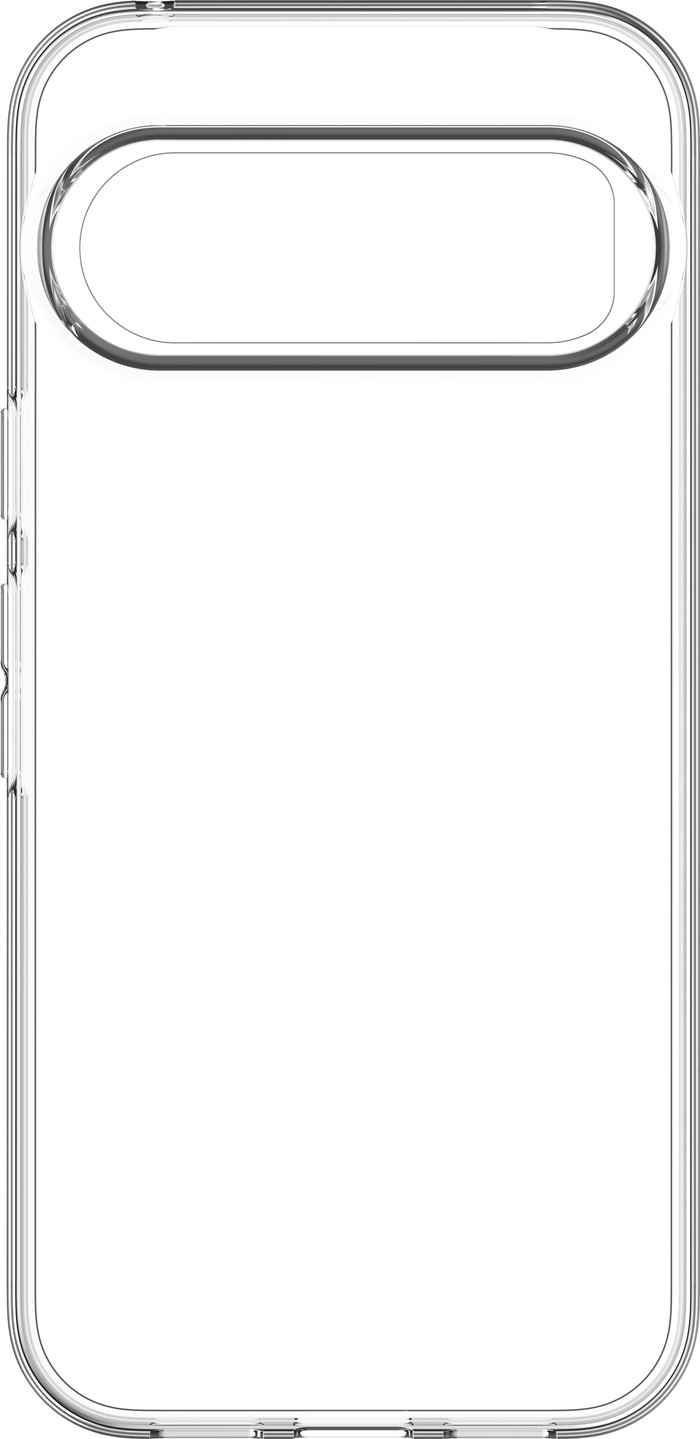 Just in Case Soft Design Google Pixel 10/10 Pro Back Cover Transparent front