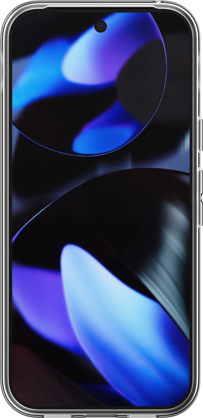 Just in Case Soft Design Google Pixel 10/10 Pro Back Cover Transparent front