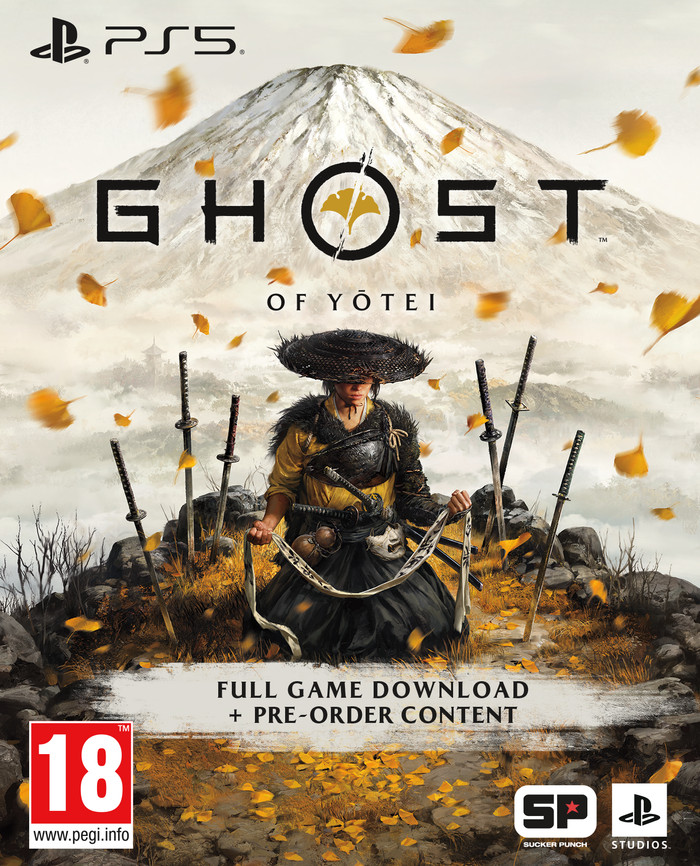 PlayStation 5 Slim Disc Edition + Ghost of Yotei Gold Limited Edition visuel fournisseur