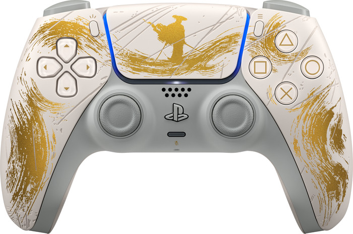Sony PlayStation 5 DualSense Manette Sans Fil - Ghost of Yotei Gold Limited Edition Main Image