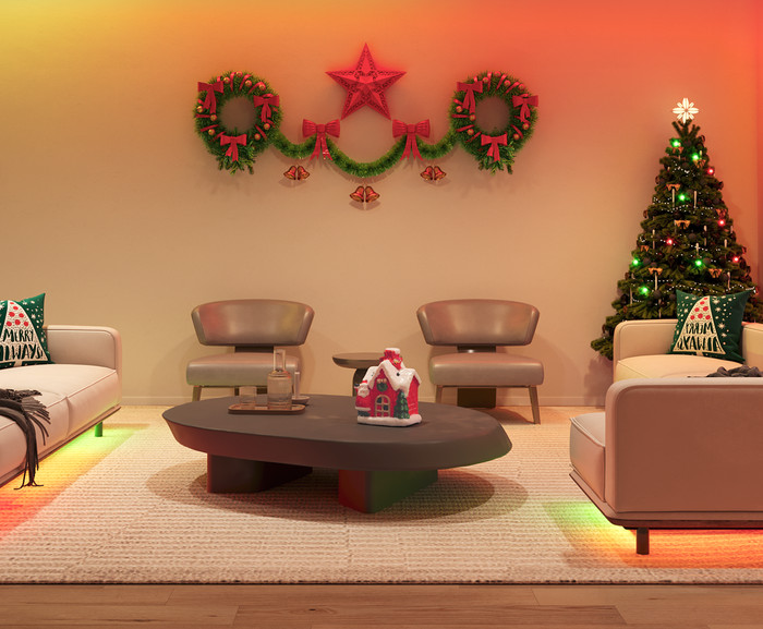 Govee Lightstrip S Segmented Colour Control 5 meter product in gebruik