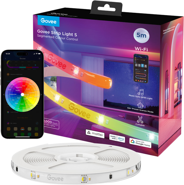 Govee Lightstrip S Segmented Colour Control 5 meter voorkant