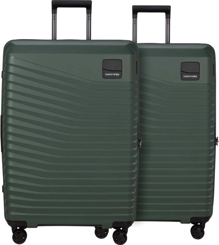 Samsonite Intuo Expandable Spinner 75cm Duo Pack Olive Green Main Image