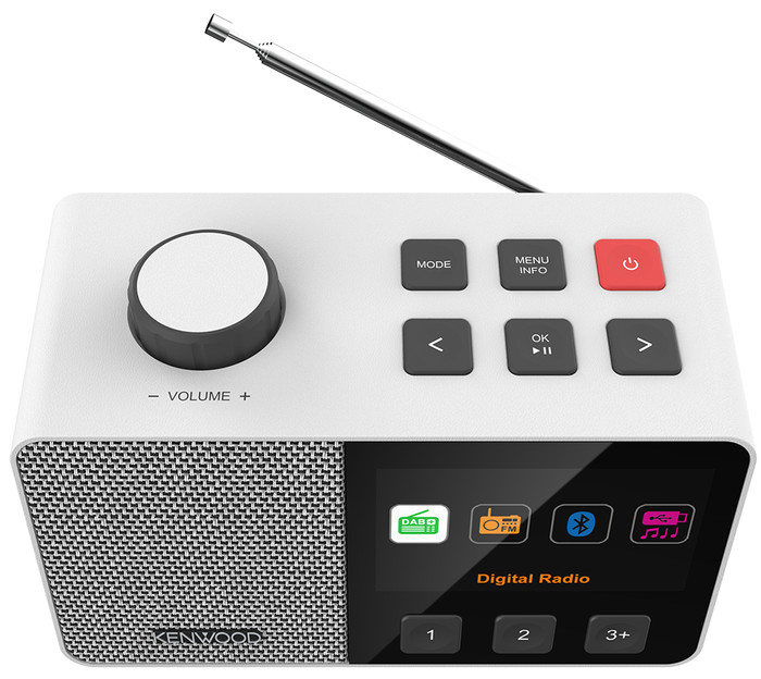 Kenwood CR-M70DAB-W dessus