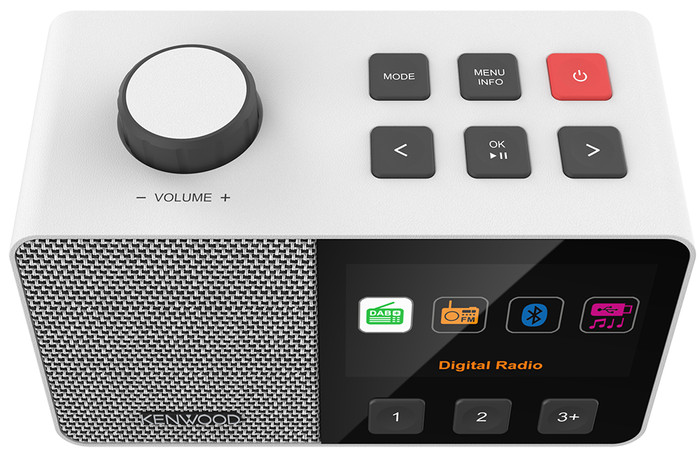 Kenwood CR-M70DAB-W dessus