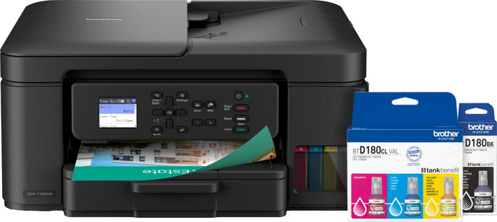 Brother DCP-T780DW + 1 set extra inktflesjes Main Image