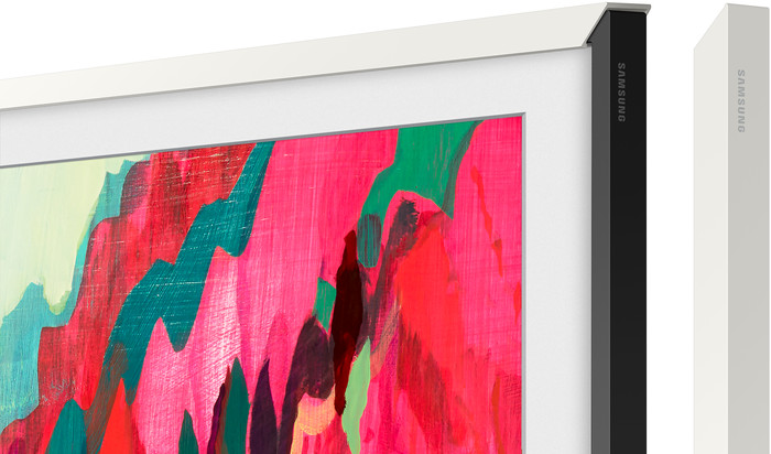 Samsung The Frame Pro 75 inches Bezel (White) detail