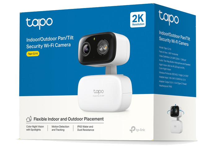 TP-Link Tapo C216 verpakking