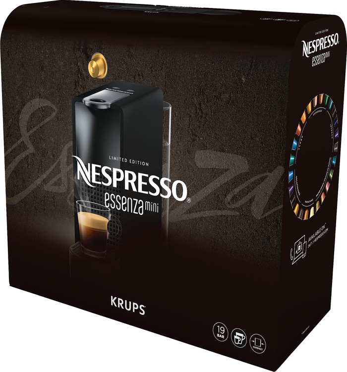Krups Nespresso Essenza Mini XN110N Noir Mat emballage