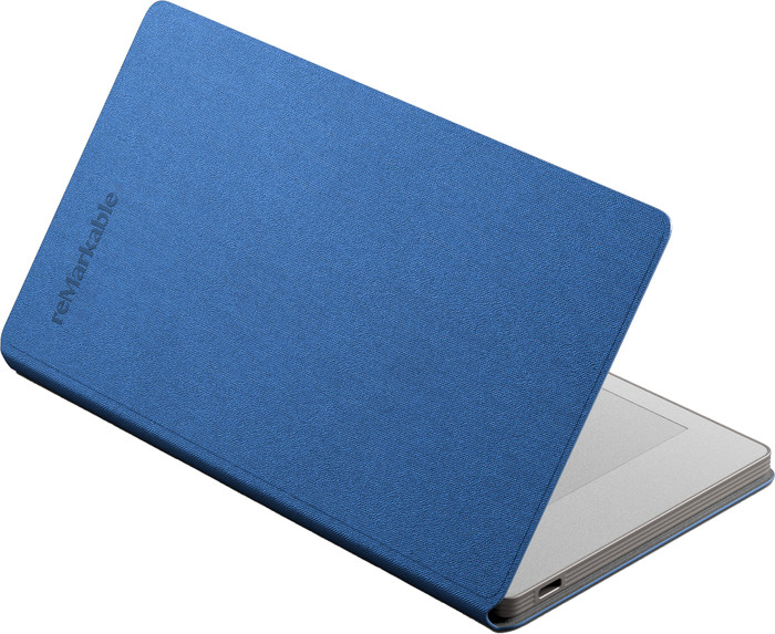 reMarkable Paper Pro Move Mosaic Weave Book Folio Blauw binnenkant