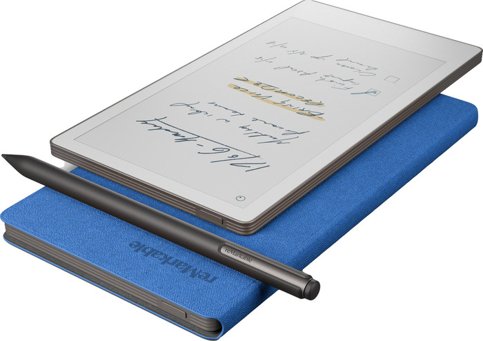 reMarkable Paper Pro Move Mosaic Weave Book Folio Blauw visual leverancier