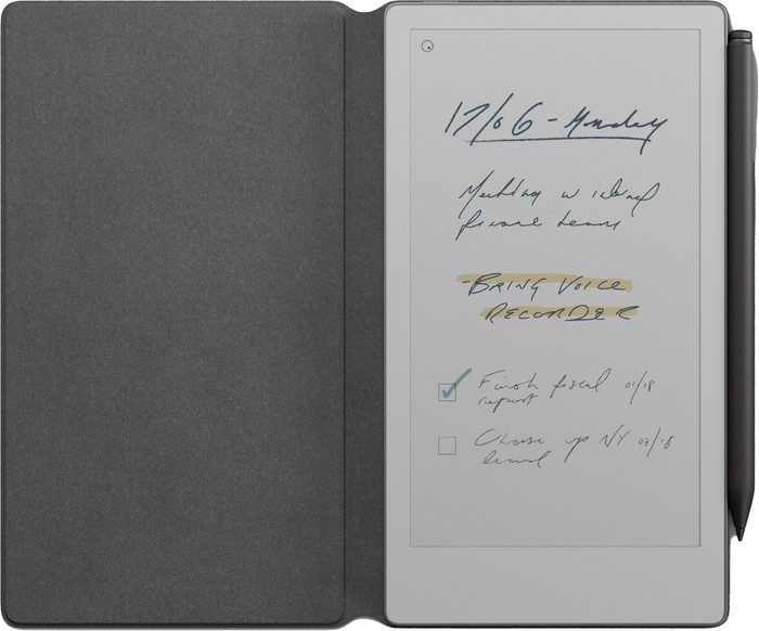 reMarkable Paper Pro Move Book Folio Bruin Leer voorkant