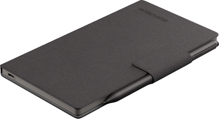 reMarkable Paper Pro Move Mosaic Weave Book Folio Basalt linkerkant