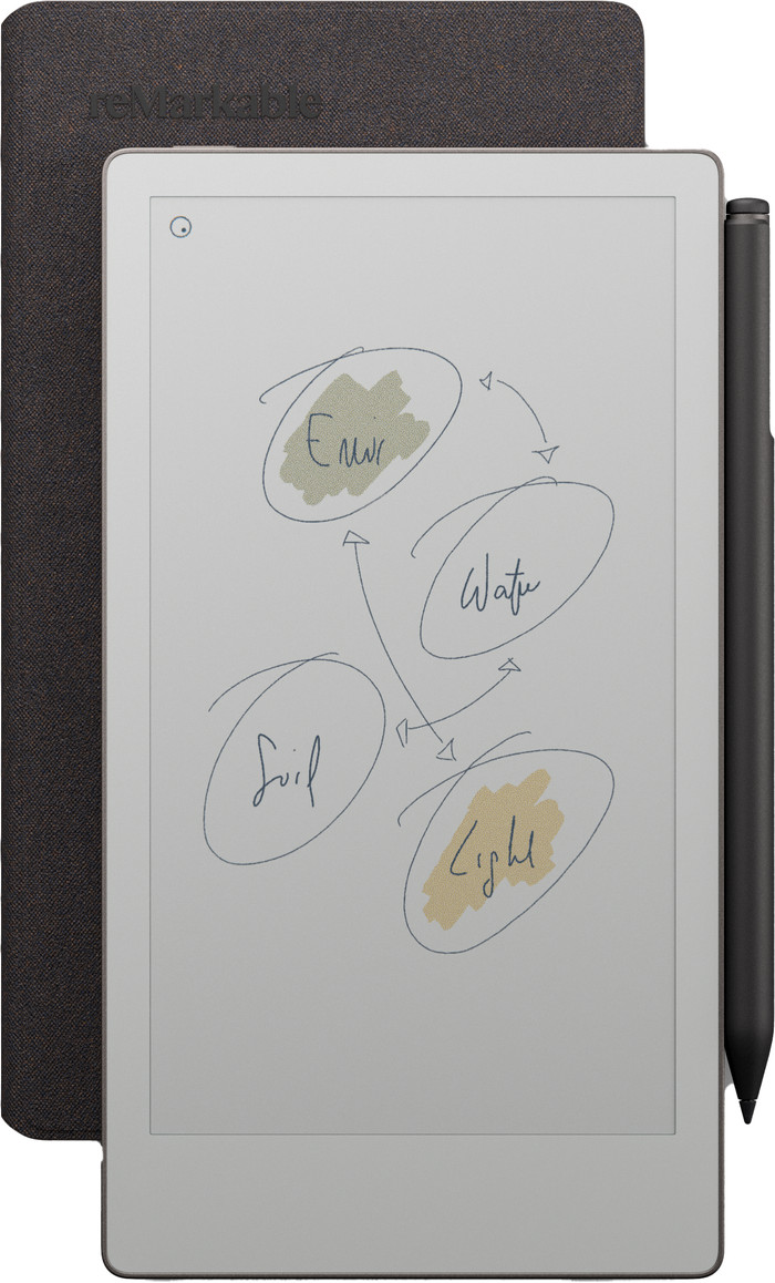 reMarkable Paper Pro Move Mosaic Weave Book Folio Basalt visual leverancier