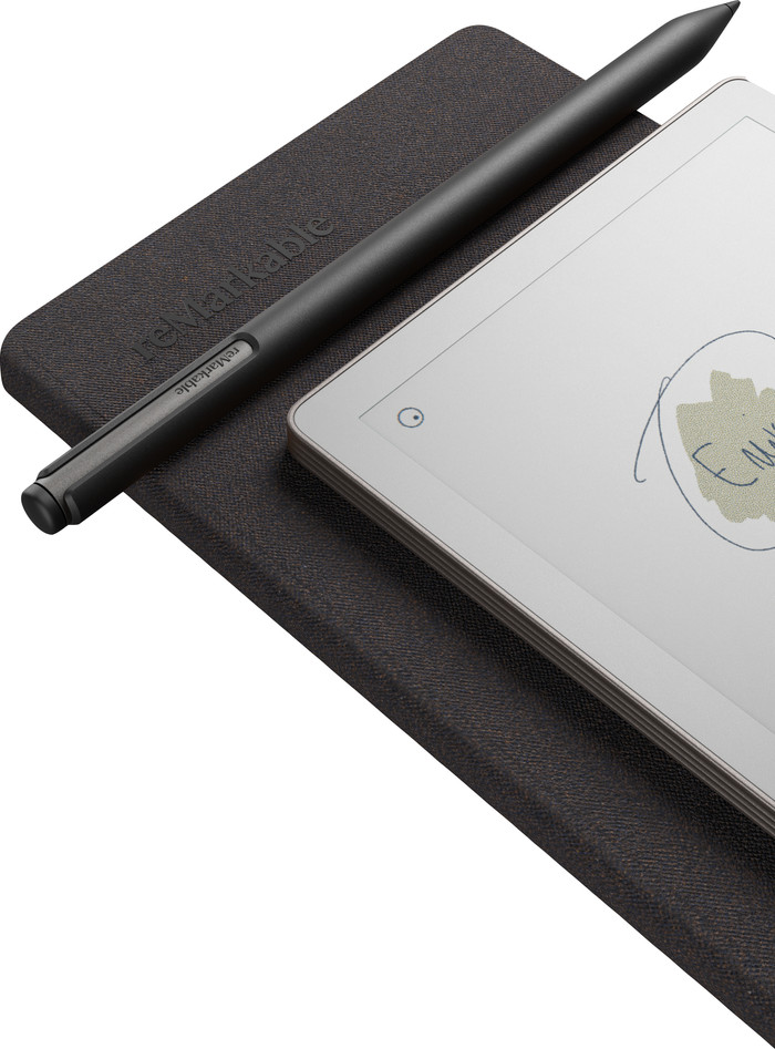 reMarkable Paper Pro Move Mosaic Weave Book Folio Basalt visual leverancier