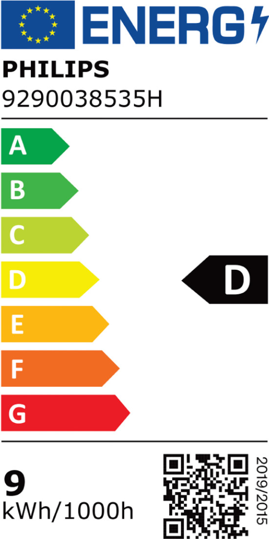 Philips Hue White and Color E27 1100lm 3-pack energy label