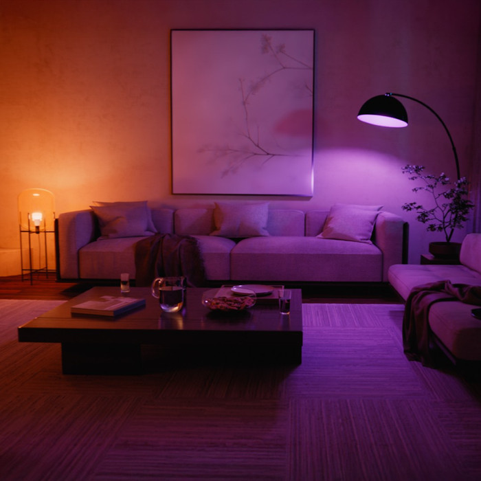 Philips Hue A67 White and Color 1600 lm E27 produit à l'usage