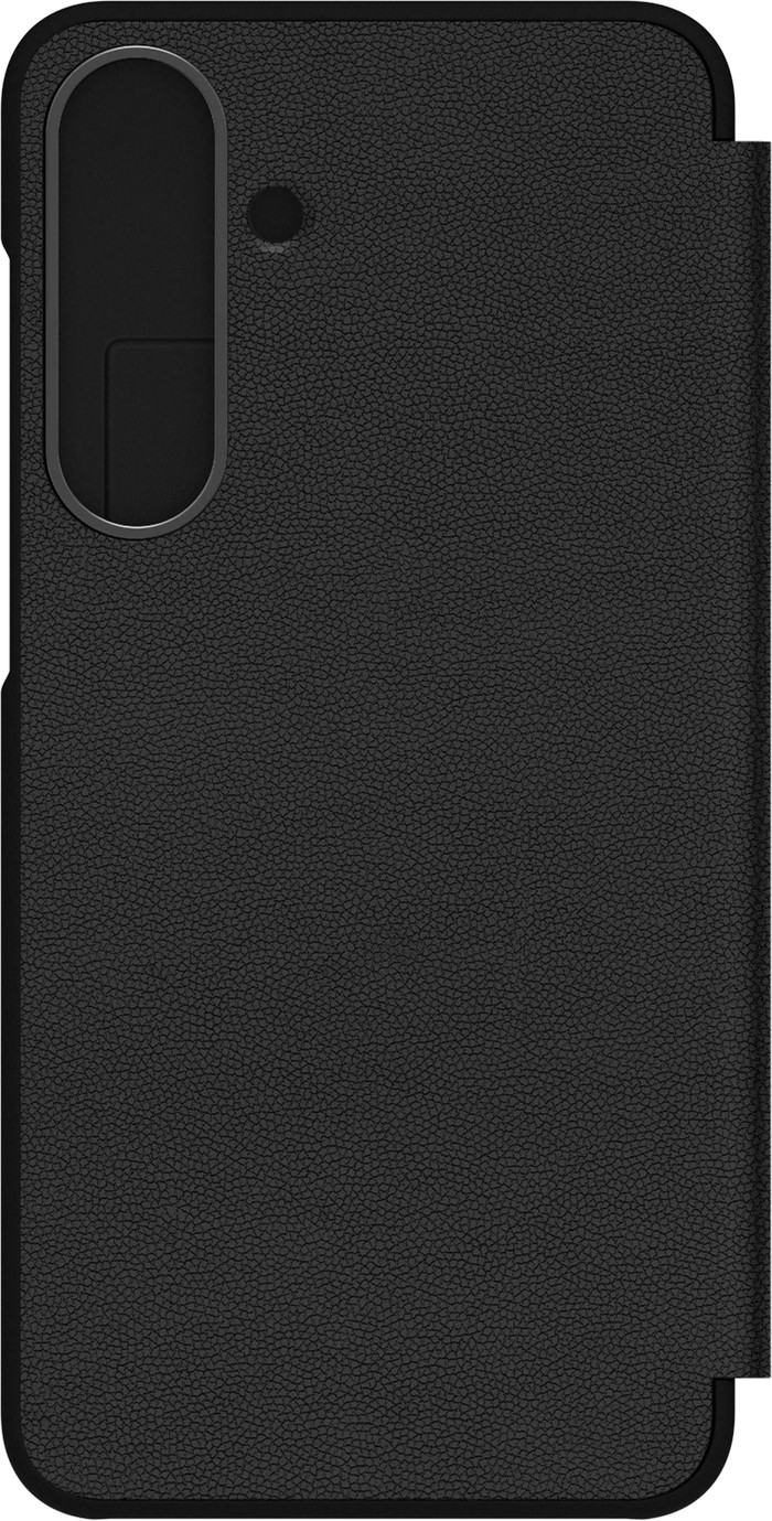 Samsung Galaxy S25 FE Flip Book Case Black back