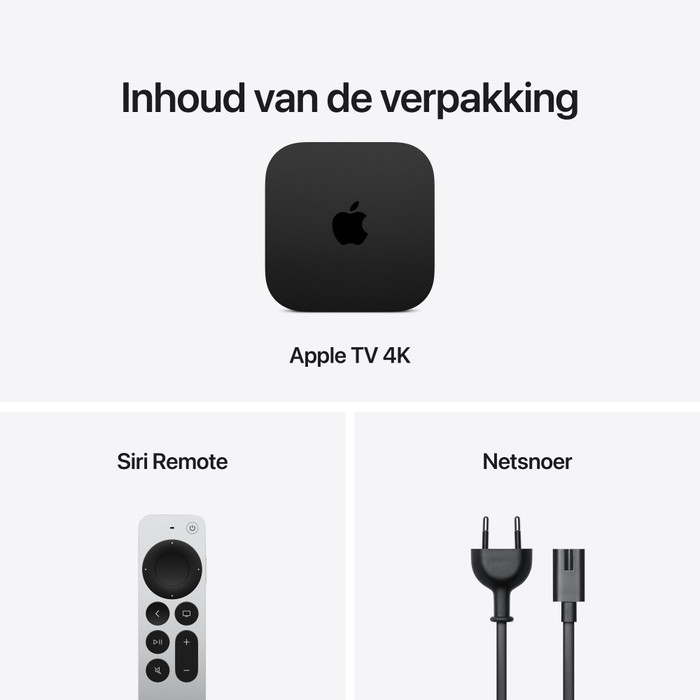 Apple TV 4K (2026) 128 Go visuel fournisseur