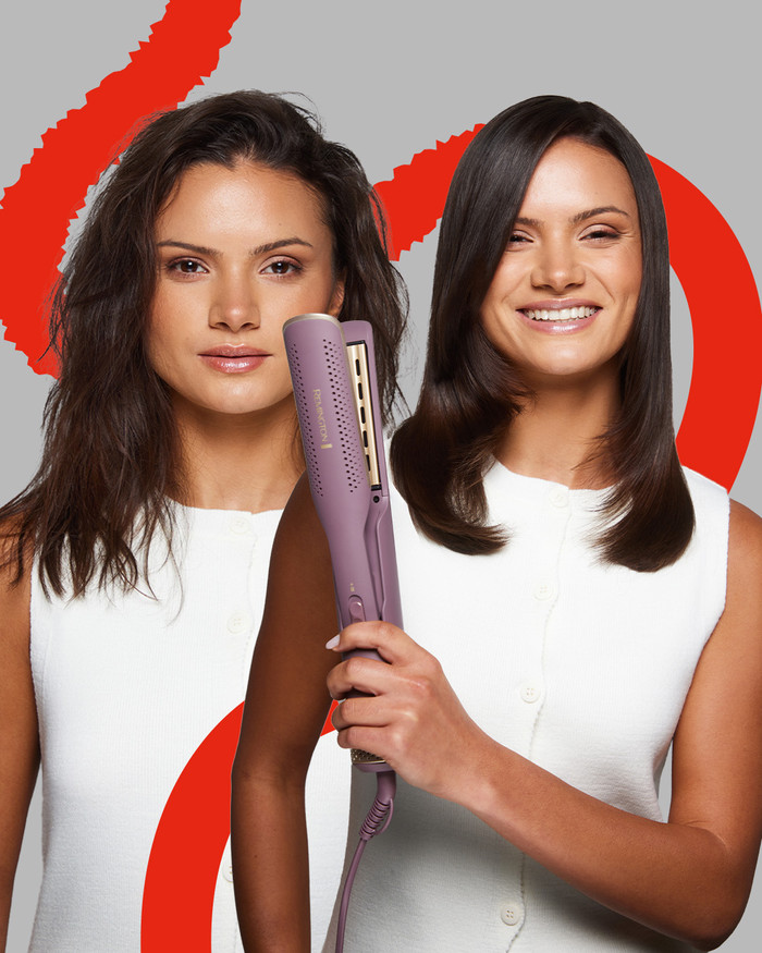 Remington AIRvive 2-in-1 Air Styler AS8930 product in use