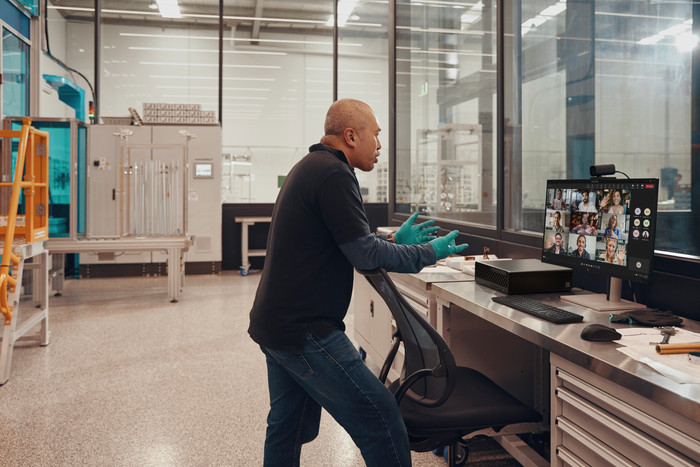 HP ProDesk 4 SFF G1i - 9H7T4ET AZERTY product in gebruik