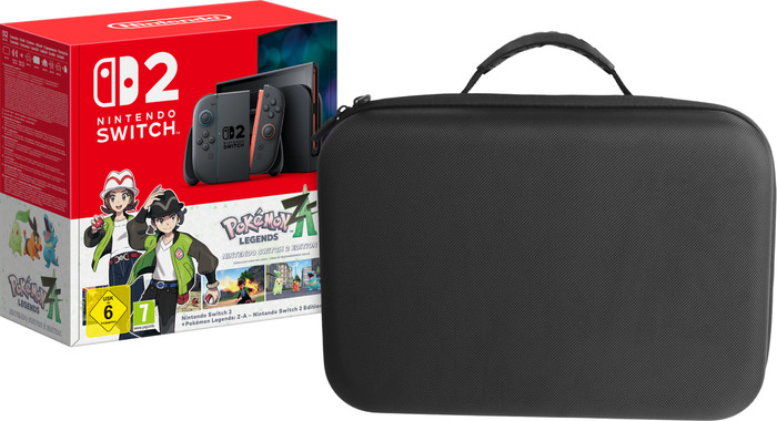 Nintendo Switch 2 + Pokémon Legends: Z-A + BlueBuilt Travelcase XL Main Image