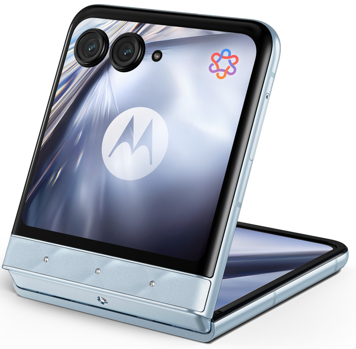 Motorola Razr 60 256 Go Swarovski 5G + Moto Buds Loop côté gauche