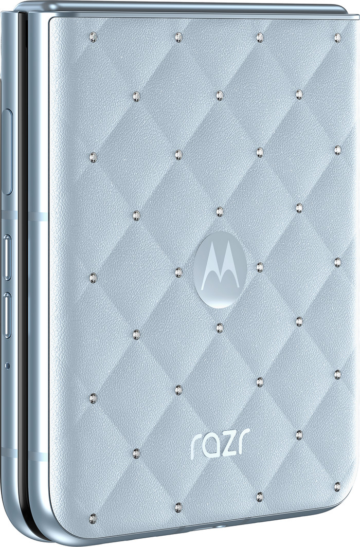 Motorola Razr 60 256 Go Swarovski 5G + Moto Buds Loop côté gauche