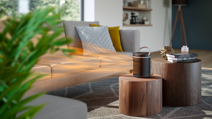 Philips Compacte Keramische Verwarming 3000-serie product in gebruik