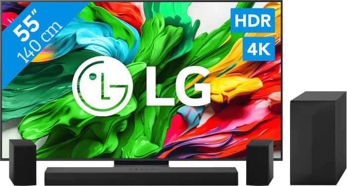 LG 55 inches QNED86 evo 4K (2025) + LG DS60TR Main Image