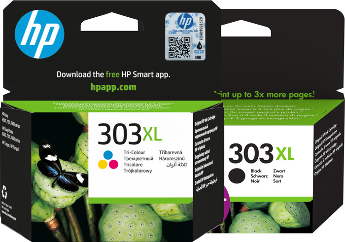 HP 303XL Cartouches Pack Combiné Main Image