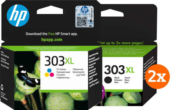 HP 303XL Cartouches Pack Combiné (2 Pièces) Main Image
