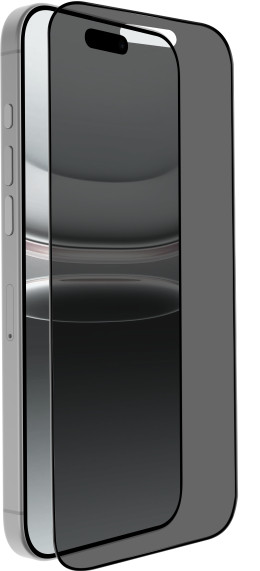 BlueBuilt Protective Back Cover avec MagSafe iPhone 17 Pro Max Transparent + BlueBuilt iPhone 17 Pro Max Protège-écran de Confidentialité Verre avant