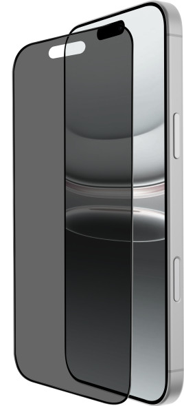 BlueBuilt Protective Back Cover avec MagSafe iPhone 17 Pro Max Transparent + BlueBuilt iPhone 17 Pro Max Protège-écran de Confidentialité Verre avant