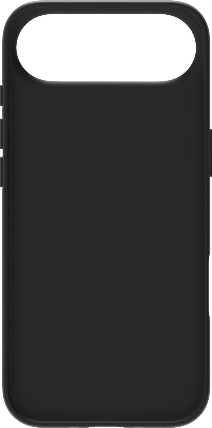 BlueBuilt Back Cover iPhone 17 Air Noir + BlueBuilt iPhone 17 Air Protège-écran Verre avant