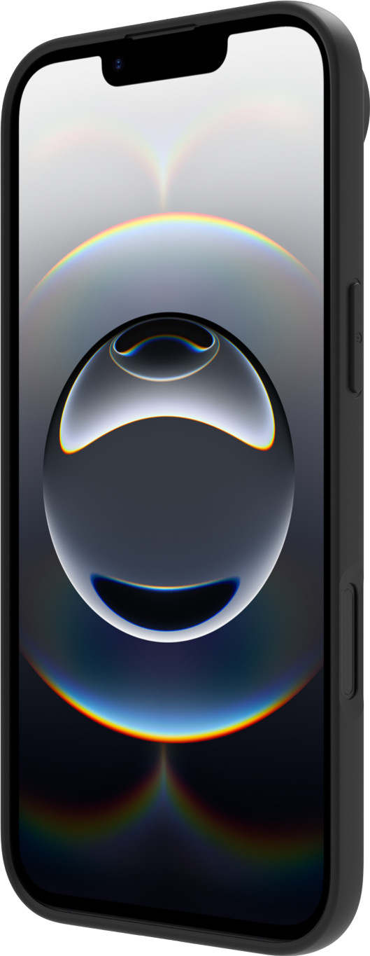 BlueBuilt Back Cover iPhone 17 Air Noir + BlueBuilt iPhone 17 Air Protège-écran Verre côté gauche