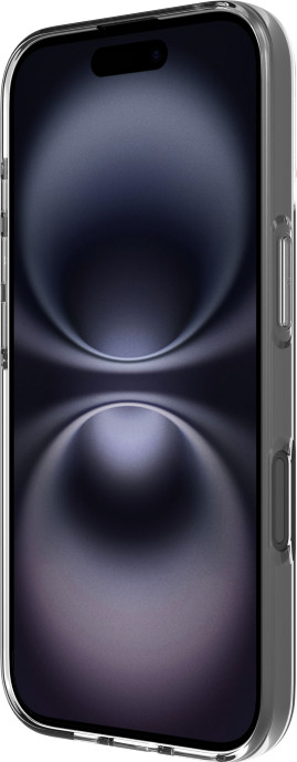 BlueBuilt Back Cover iPhone 17 Transparent + BlueBuilt iPhone 17 Protège-écran Verre côté gauche