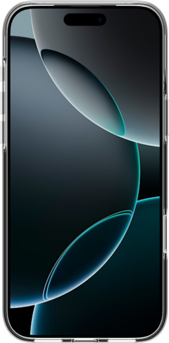 BlueBuilt Back Cover iPhone 17 Pro Max Transparent + BlueBuilt iPhone 17 Pro Max Protège-écran Verre avant