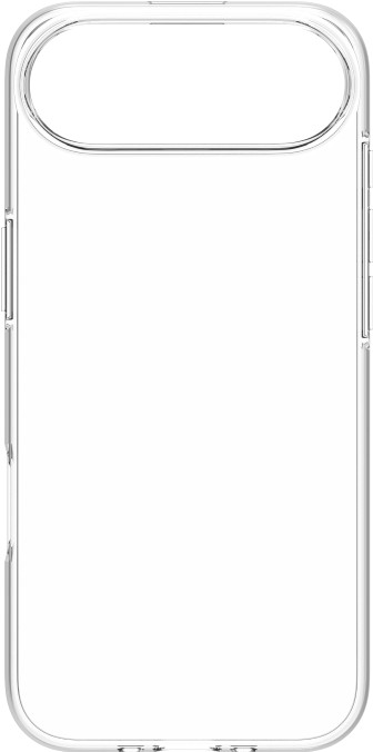 BlueBuilt Back Cover iPhone 17 Air Transparent + BlueBuilt iPhone 17 Air Screen Protector Glass detail