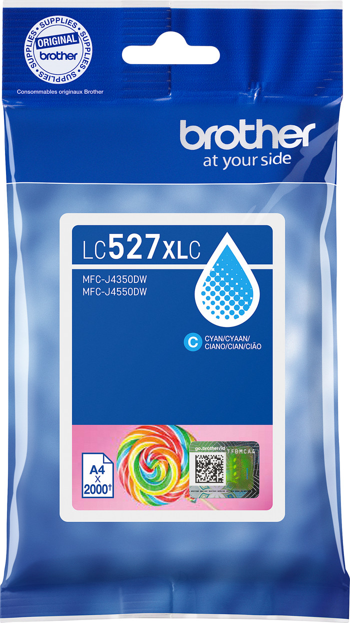 Brother LC-527XL Cartridge Cyaan Main Image