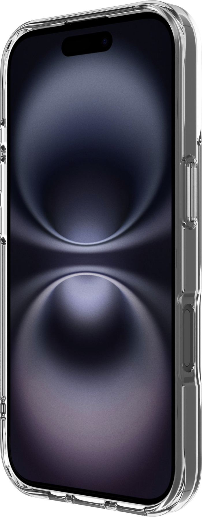 BlueBuilt Protective Back Cover iPhone 17 Transparant + BlueBuilt iPhone 17 Screenprotector Glas linkerkant