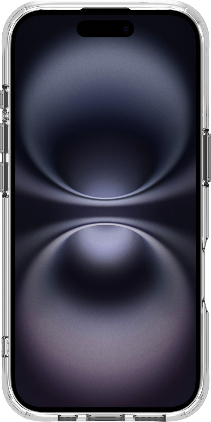 BlueBuilt Protective Back Cover iPhone 17 Transparant + BlueBuilt iPhone 17 Screenprotector Glas voorkant