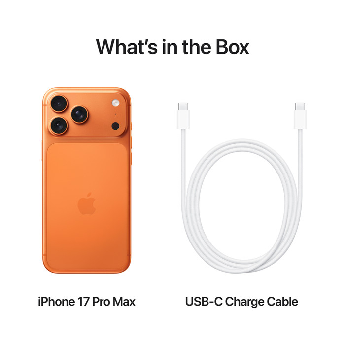 Apple iPhone 17 Pro Max 1TB Orange visual supplier