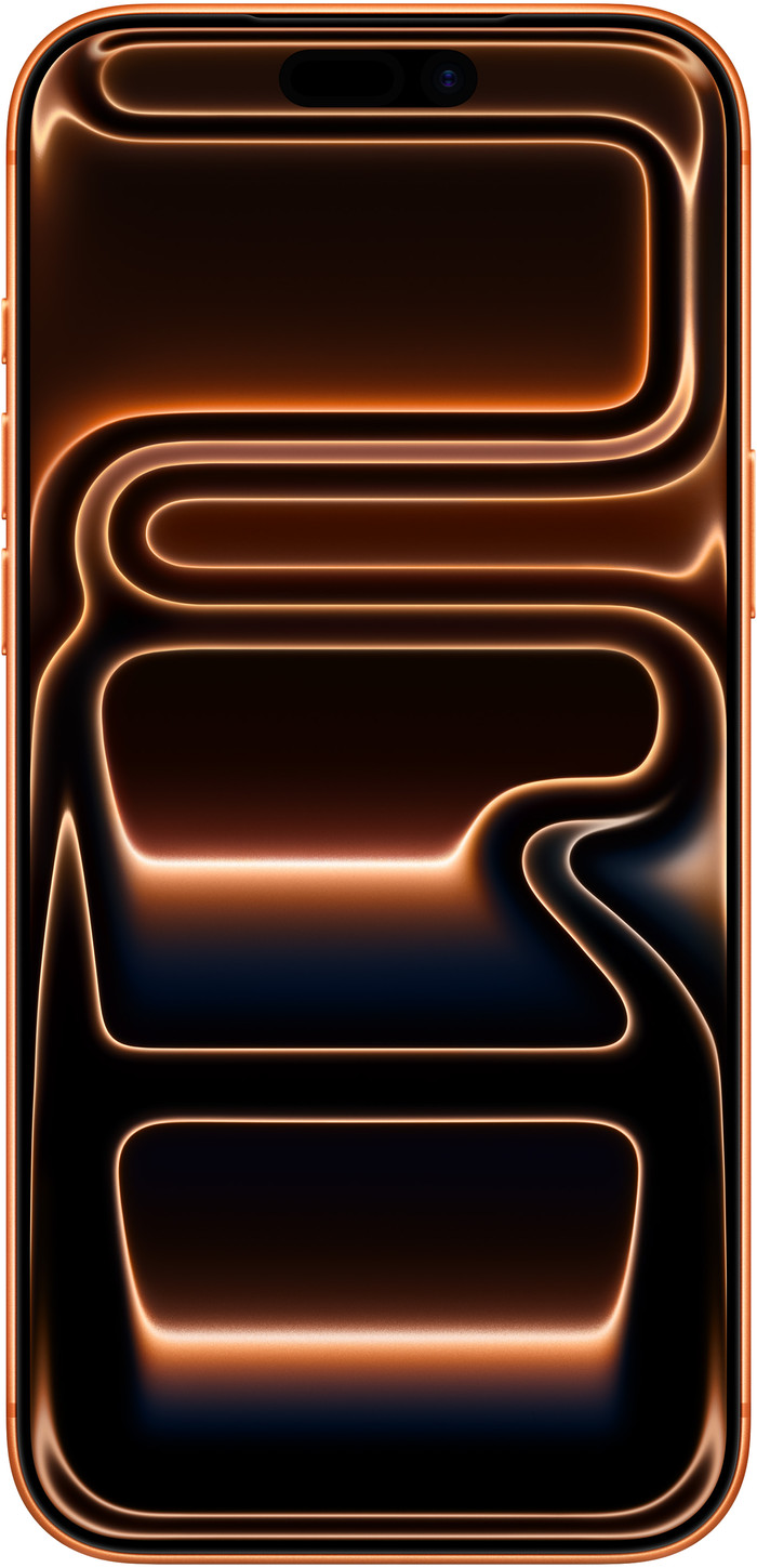 Apple iPhone 17 Pro Max 2 To Orange + BlueBuilt Protective Back Cover Transparent avant