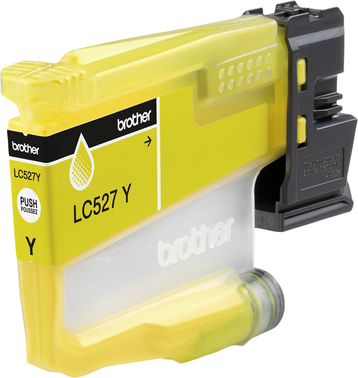 Brother LC-527 Cartridge Yellow top