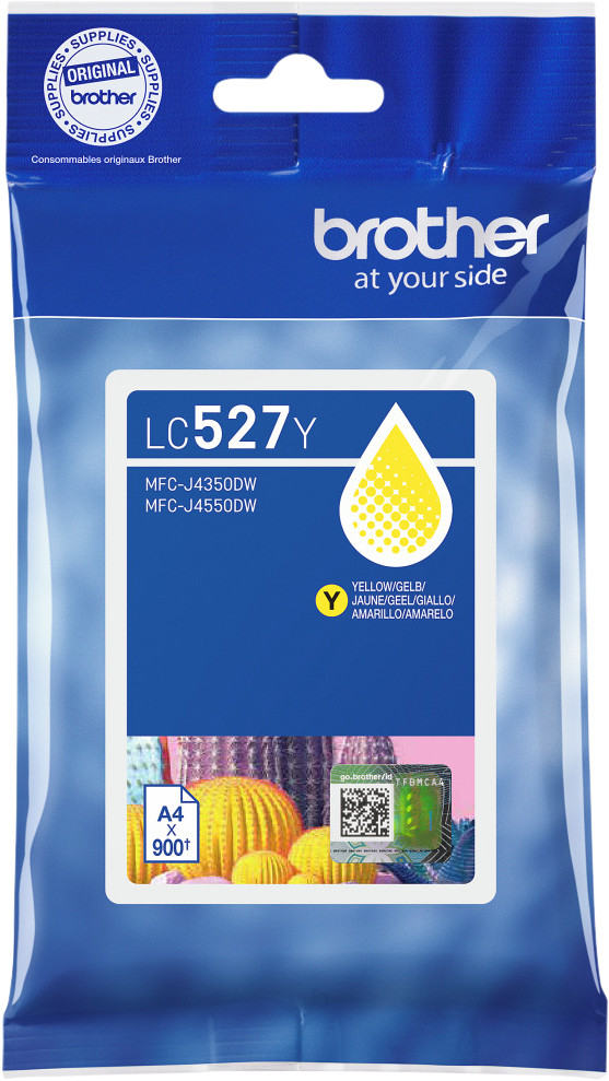 Brother LC-527 Cartridge Yellow Main Image