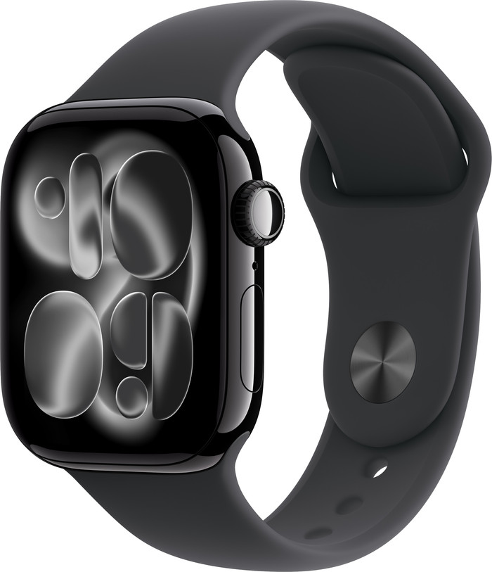 Apple Watch Series 11 42 mm Noir Bracelet Sport M/L Main Image