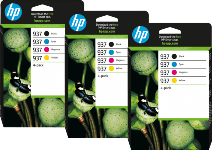HP 937 Cartridge Combo Pack (3 stuks) Main Image
