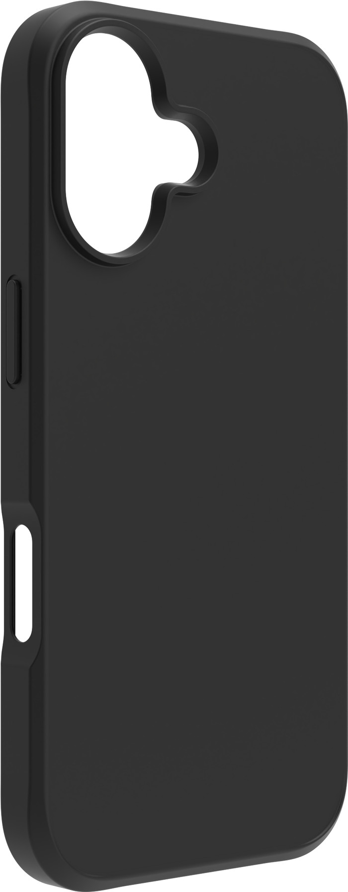 BlueBuilt Protective Back Cover avec MagSafe iPhone 17 Noir + BlueBuilt iPhone 17 Protège-écran de Confidentialité Verre côté gauche